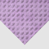 Lila Crown Vintag Collage Seidenpapier (Ausschnitt)