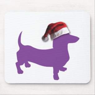 Lila Dackel Mousepad