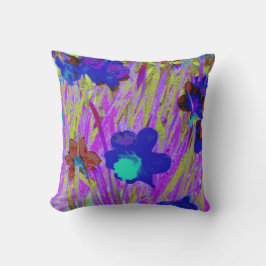 'Lila Daffodien' Kissen