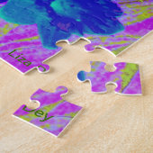 'Lila Daffodils' Jigsaw Puzzle (Seite)