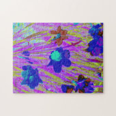 'Lila Daffodils' Jigsaw Puzzle (Horizontal)