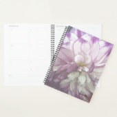 Lila Dahlia-Blumenplaner Woche/Monat Planer (Anzeige)