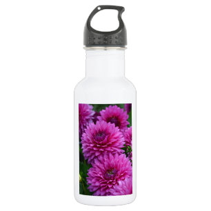 Lila Dahligebirggarten Trinkflasche