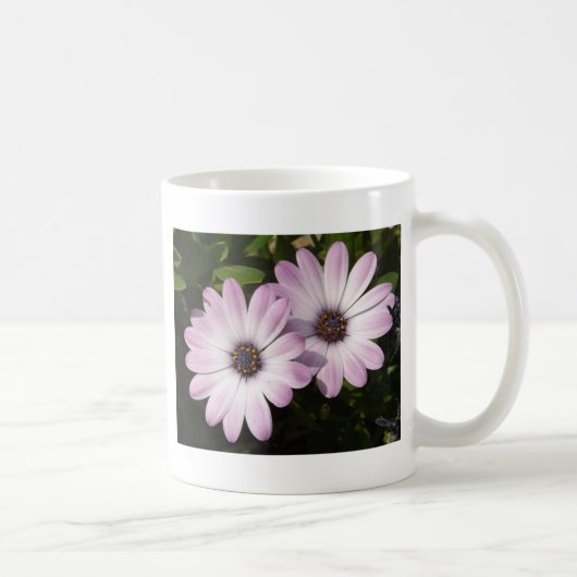 Lila Daisies Kaffeetasse (Rechts)