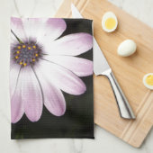 Lila Daisies Küchentuch (Viertel Falte)