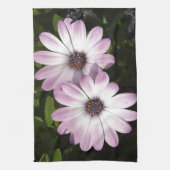 Lila Daisies Küchentuch (Vertikal)