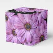 Lila Daisy 2"-Gastgeschenk-Box Geschenkschachtel (Vorderseite)