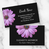 Lila Daisy auf der Black Hair Stylist Makeup Salon Visitenkarte