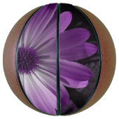 Lila Daisy Blume Basketballs (Vertikal)