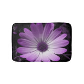 Lila Daisy Blume Blume Badematte (Vorderseite)