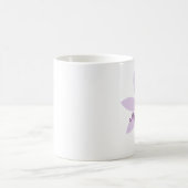 Lila Daisy Blume Bridal Kaffeetasse (Mittel)