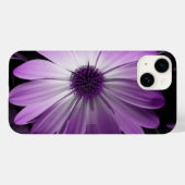 Lila Daisy-Blume Case-Mate iPhone Hülle (Rückseite (Horizontal))