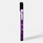 Lila Daisy-Blume Case-Mate iPhone Hülle (Rückseite / Links)