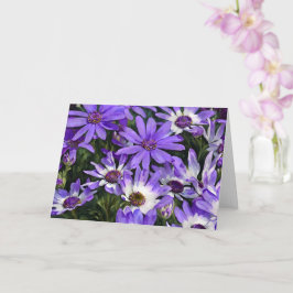 Lila Daisy Blume Daisis Art Note Card Karte