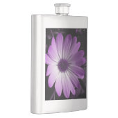 Lila Daisy-Blume Flachmann (Rechts)