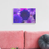 Lila Daisy Blume Foto Leinwand Wine tasting in der (Insitu (Wohnzimmer))