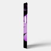 Lila Daisy Blume iPhone Case (Rückseite / Rechts)