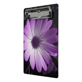 Lila Daisy Blume Mini-Zwischenablage Mini Klemmbrett (Gewinkelt2)