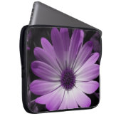 Lila Daisy Blume Notebook-Tasche Laptopschutzhülle (Vorne Rechts)