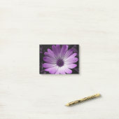 Lila Daisy Blume Post it notes Pad Post-it Klebezettel (Auf Schreibtisch)
