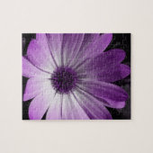 Lila Daisy-Blume-Puzzle Puzzle (Horizontal)