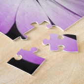 Lila Daisy-Blume-Puzzle Puzzle (Seite)