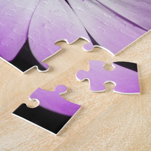 Lila Daisy-Blume-Puzzle Puzzle (Seite)