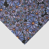 Lila Daisy-Blume Seidenpapier (Ausschnitt)