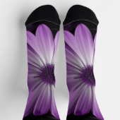 Lila Daisy-Blume Socken (Oben)