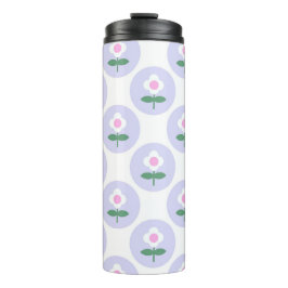 Lila Daisy Blume Tee Kinder Niedlich School Thermosbecher