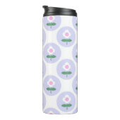 Lila Daisy Blume Tee Kinder Niedlich School Thermosbecher (Nach rechts gedreht)