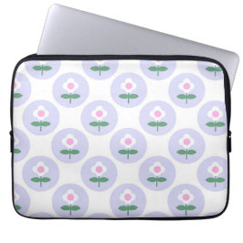 Lila Daisy Blume Tee Kinder Schlafzimmer Niedlich Laptopschutzhülle