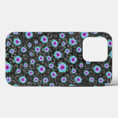 Lila Daisy Case-Mate iPhone Hülle (Rückseite (Horizontal))