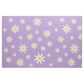 Lila Daisy-Fabrik Stoff (Fat Quarter (45,7 x 55,9 cm))