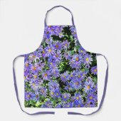 Lila Daisy Garden Schürze (Vorderseite)