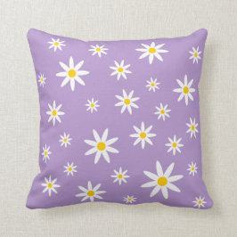 Lila Daisy-Kissen Kissen