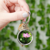 Lila Daisy Schlüsselanhänger (Hand)