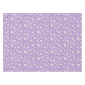 Lila Daisy-Tablett Tischdecke (Vorderseite (Horizontal))