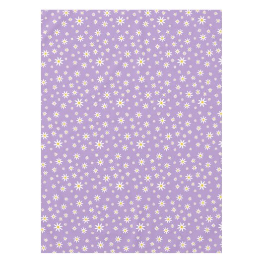 Lila Daisy-Tablett Tischdecke (Vorderseite)