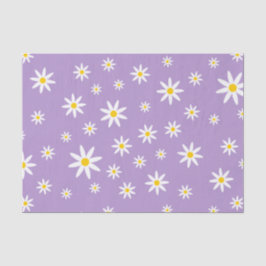 Lila Daisy Tissue Paper Seidenpapier