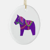 Lila Dala Horse Ornament (Rechts)