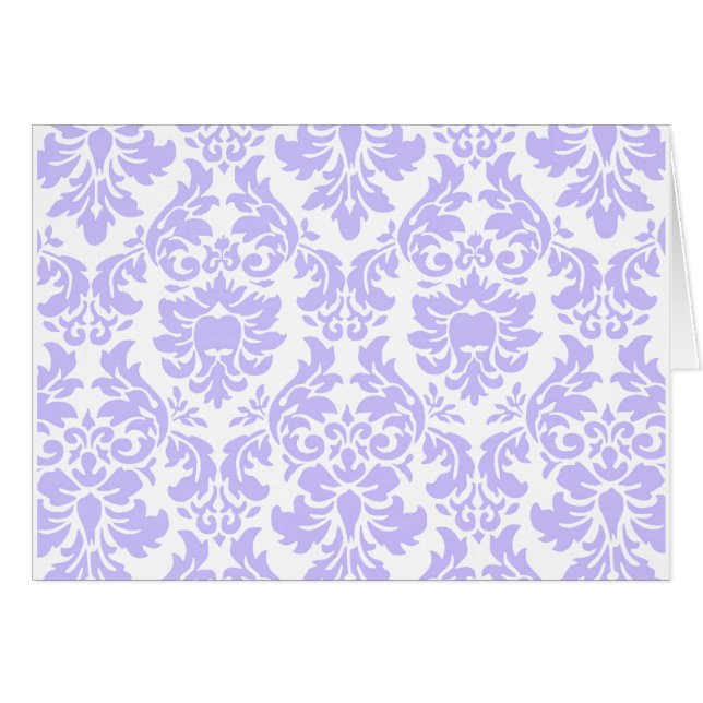 Lila Damask (Vorderseite (Horizontal))