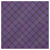 Lila Damask Medallion Muster Stoff (Muster)