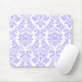 Lila Damask Mousepad (Mit Mouse)
