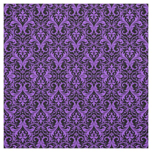 Lila Damask Stoff (Muster)