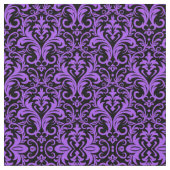 Lila Damask Stoff (Nahaufnahme)