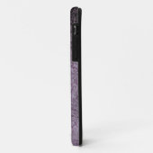 Lila Damast iPhone 5 Kasten Case-Mate iPhone Hülle (Hinten/Links)