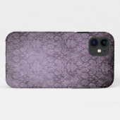 Lila Damast iPhone 5 Kasten Case-Mate iPhone Hülle (Rückseite (Horizontal))