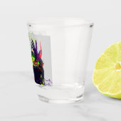 Lila Dämon Schnapsglas (Rechts)