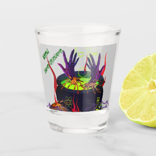 Lila Dämon Schnapsglas
